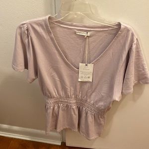 Grey State pink top size M